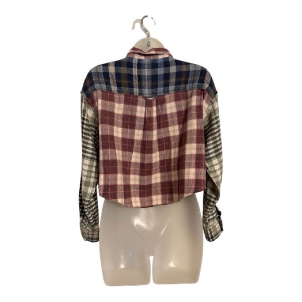 AMERICAN EAGLE Multicolor Plaid Shirt FALL/WINTER   XSMALL  #G - Picture 5 of 7